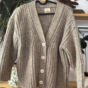 Baba Wool Cardigan No19 Mini Mist